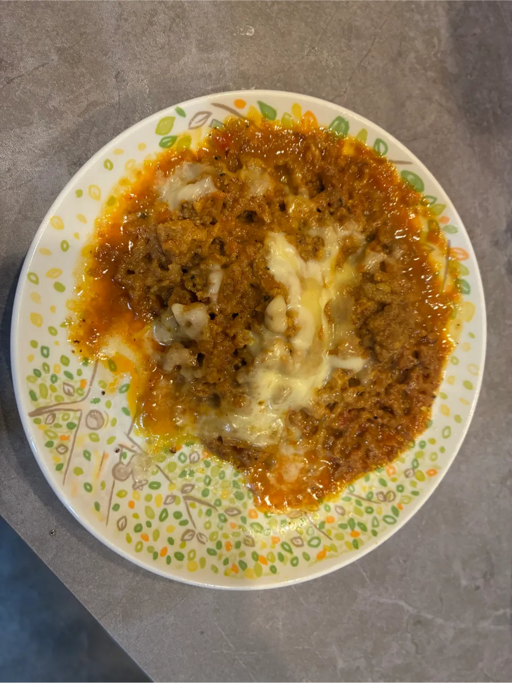 夜ご飯のキーマカレー