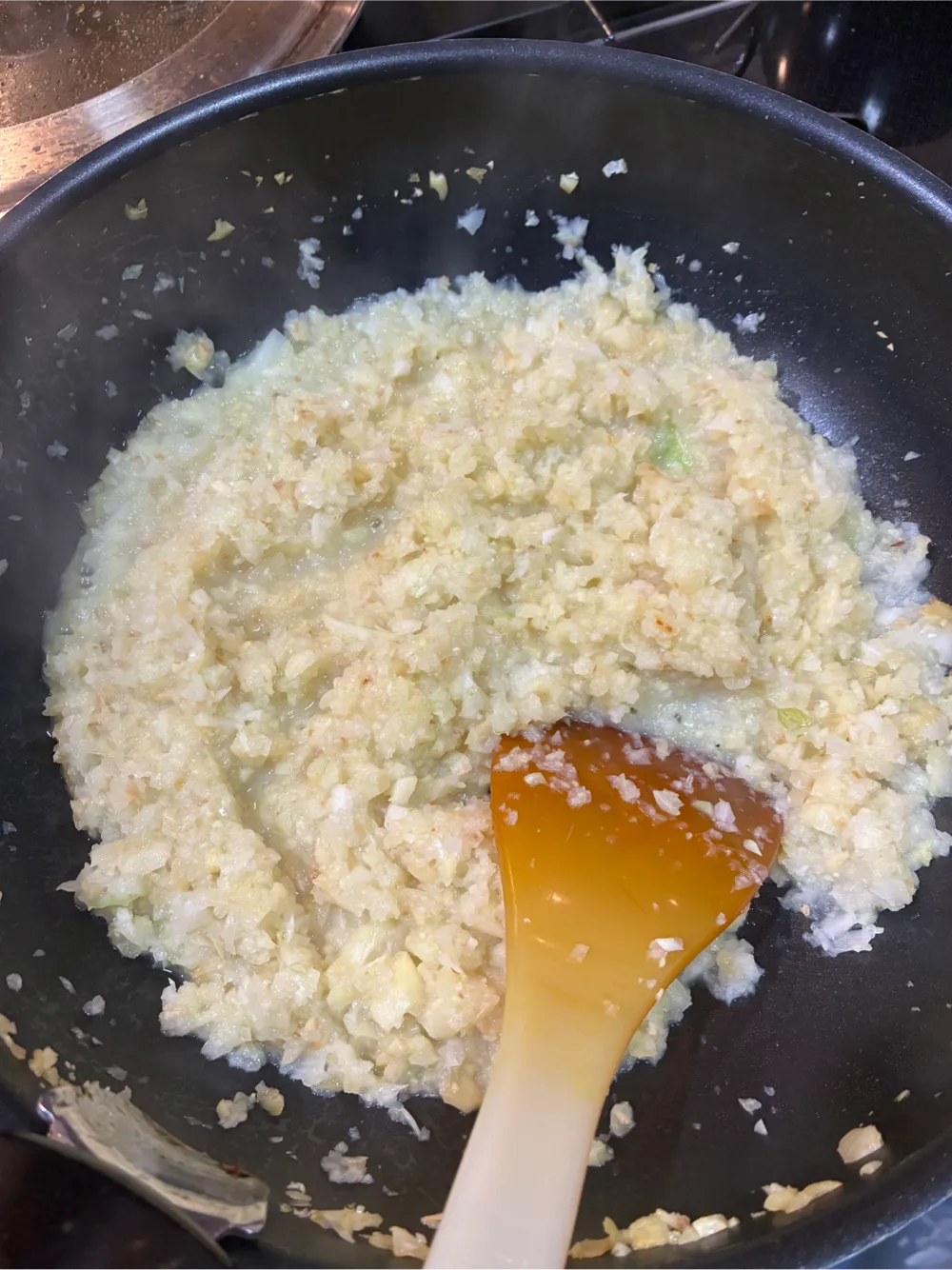 にんじんを入れる前の様子